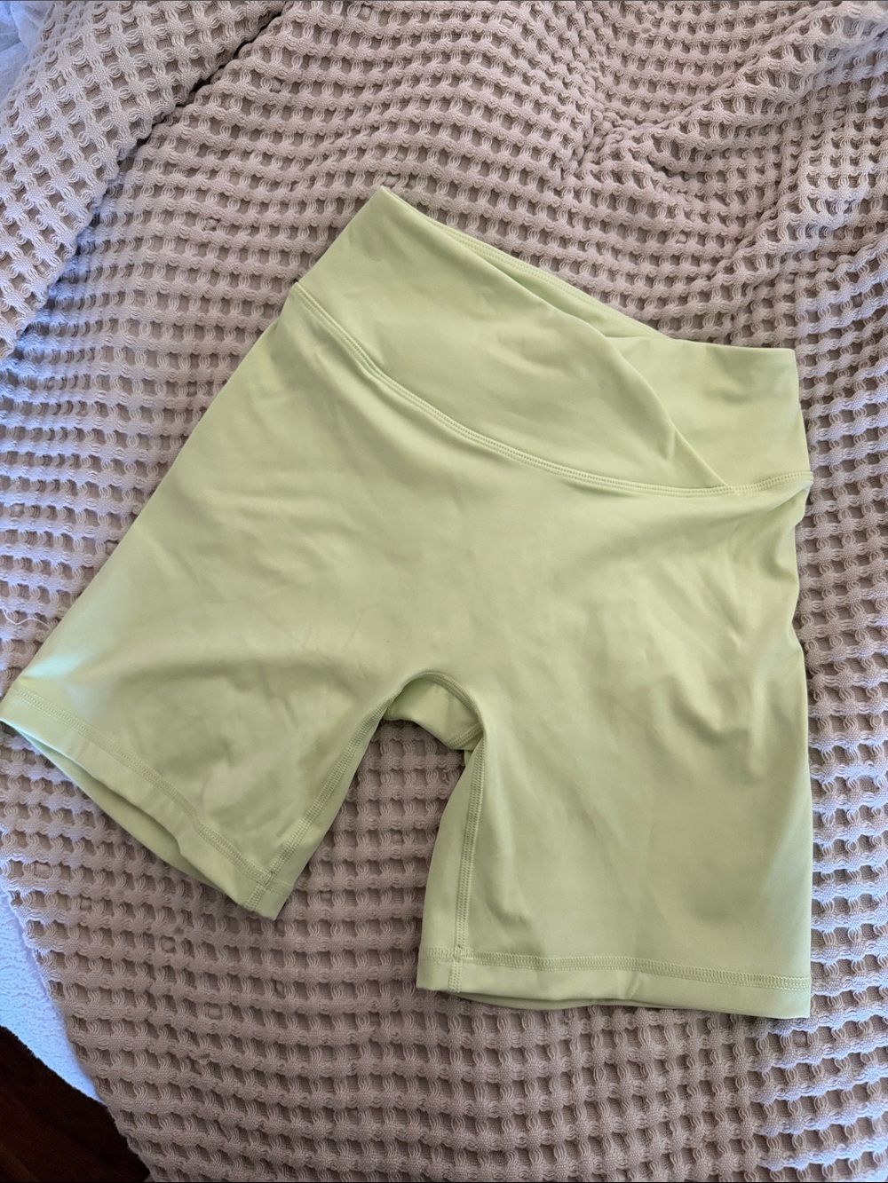 Oner Active Sage Green High-Rise Bike Shorts